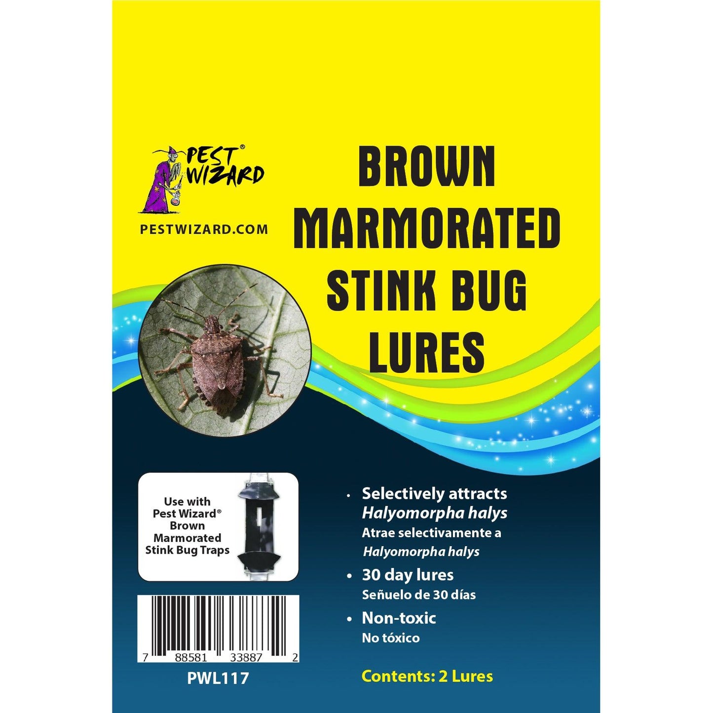 Pest Wizard Brown Marmorated Stink Bug Lure 2-Pack Pest Wizard Inc.