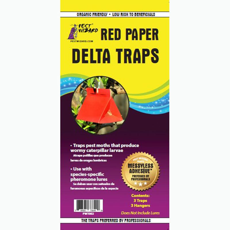 Pest Wizard Paper Delta Trap 3-Pack Pest Wizard