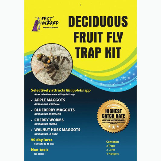 Pest Wizard Deciduous Fruit Fly Trap Kit Pest Wizard