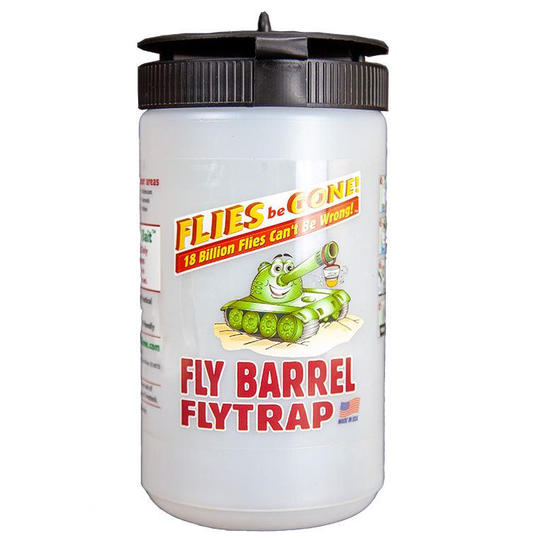 Flies Be Gone Fly Barrel Fly Trap Flies Be Gone