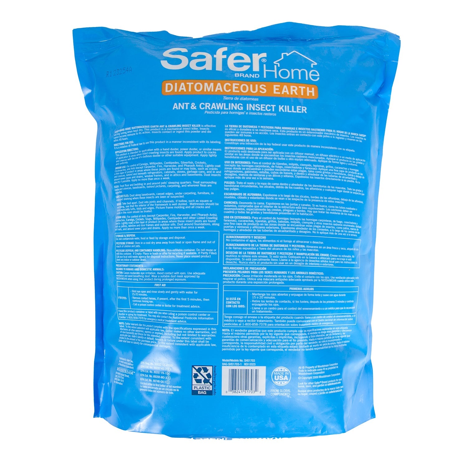 Safer Crawling Insect Killer (4 lb) Safer