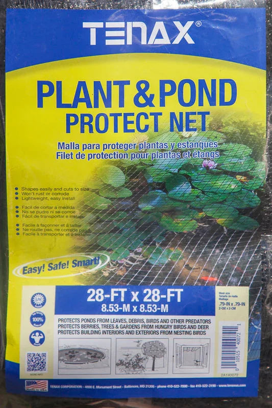 bird netting for potted plants Bird & Pond Netting (28' X 28')