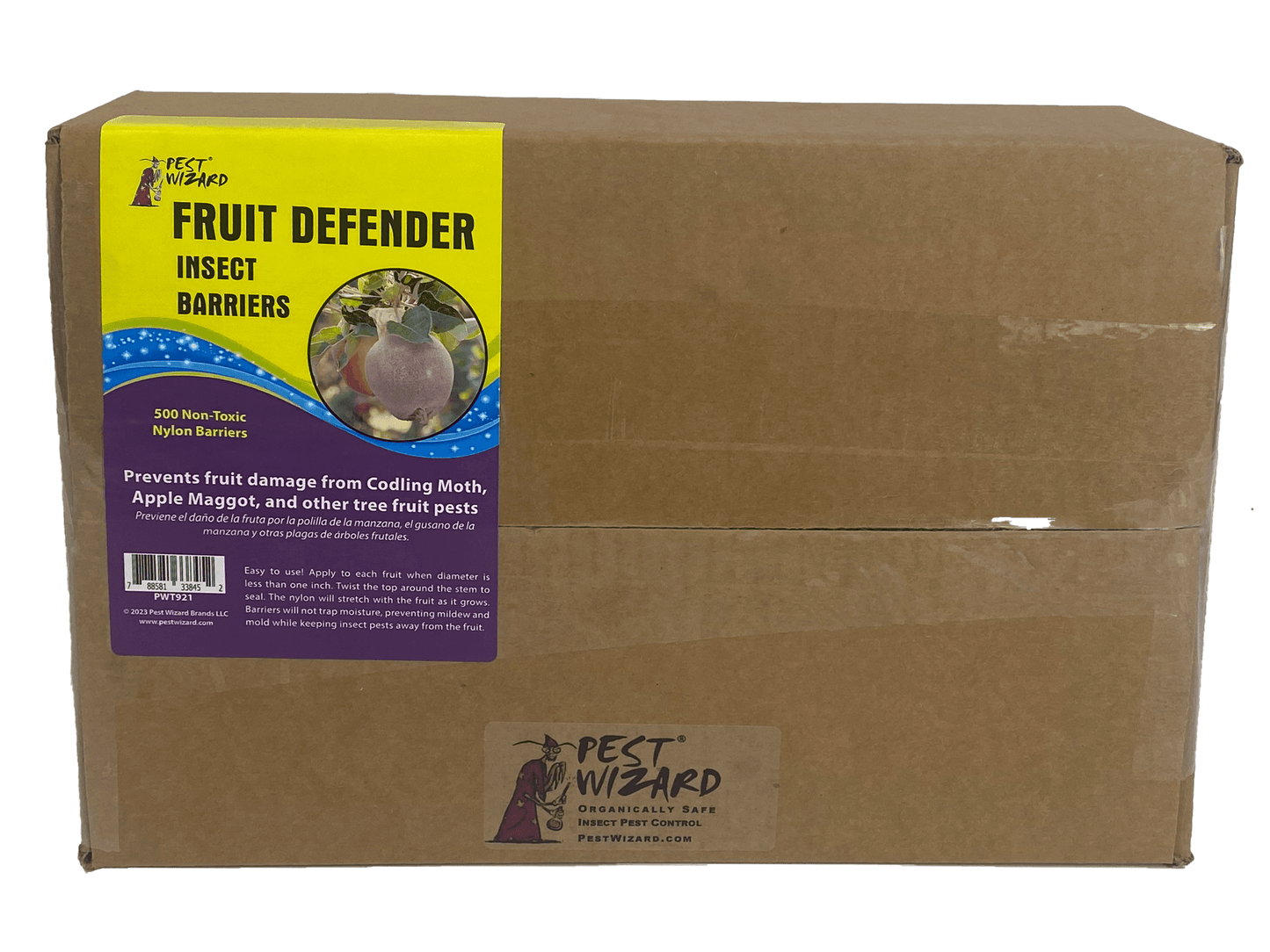 Pest Wizard Fruit Defender Insect Barrier 500-Pack Pest Wizard