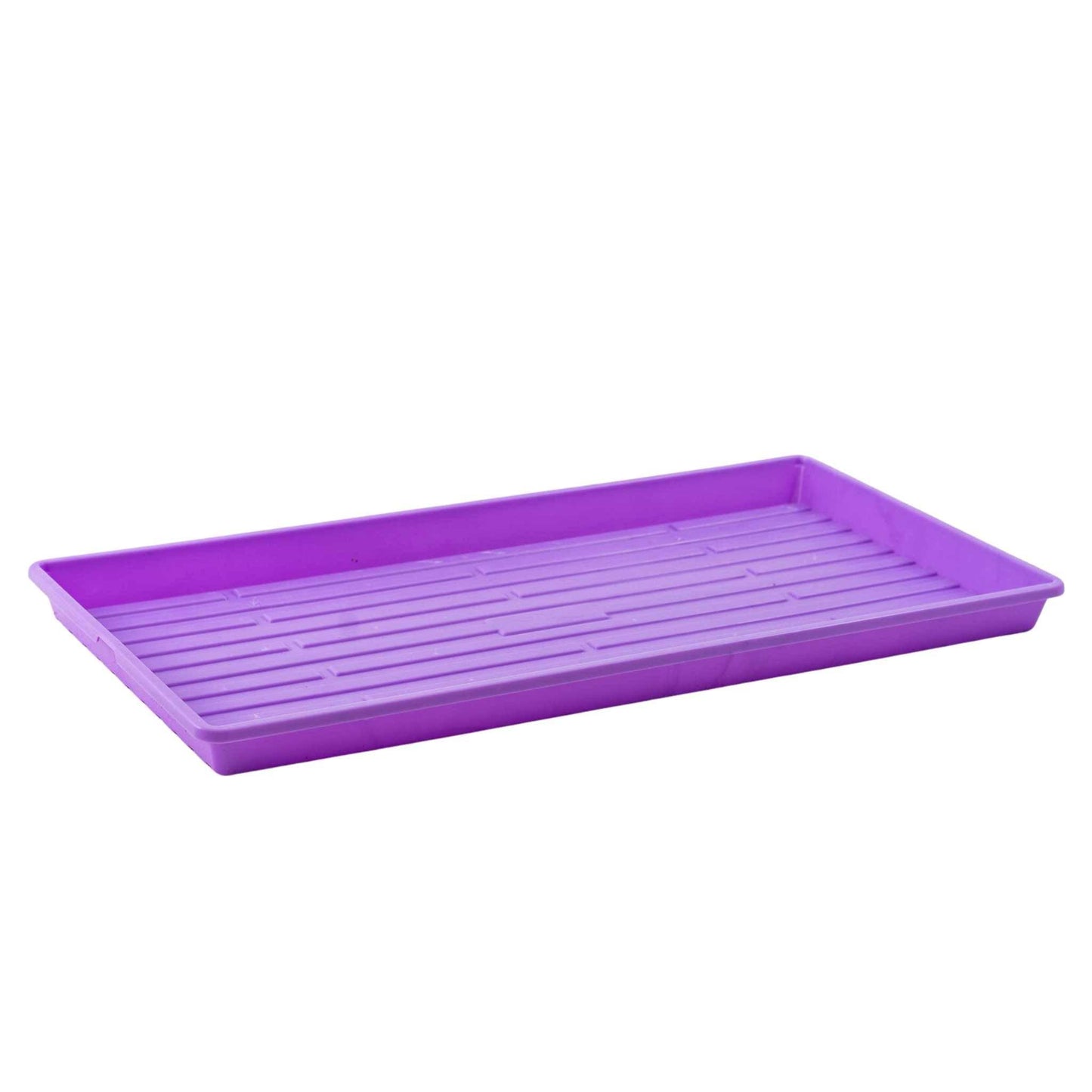 1020 Microgreen Trays Shallow Extra Strength Purple / 10 Trays / No Holes Bootstrap Farmer
