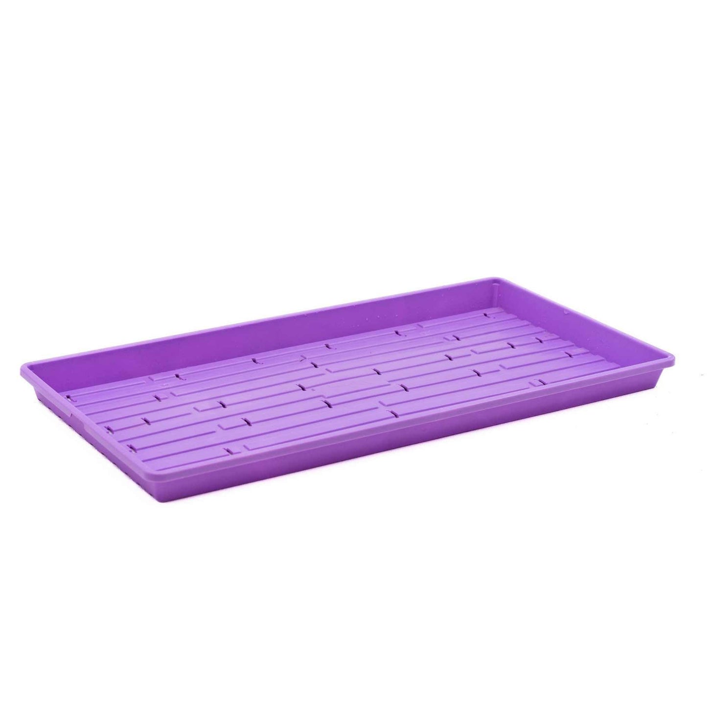 1020 Microgreen Trays Shallow Extra Strength Purple / 10 Trays / With Holes Bootstrap Farmer