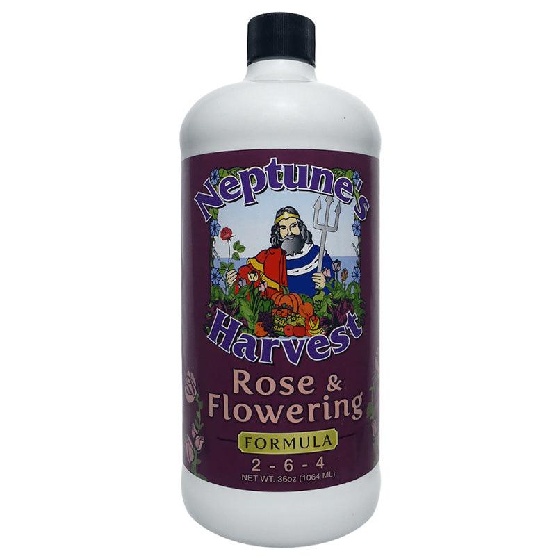 Rose & Flowering Fertilizer 2-6-4 36 oz Neptune's Harvest