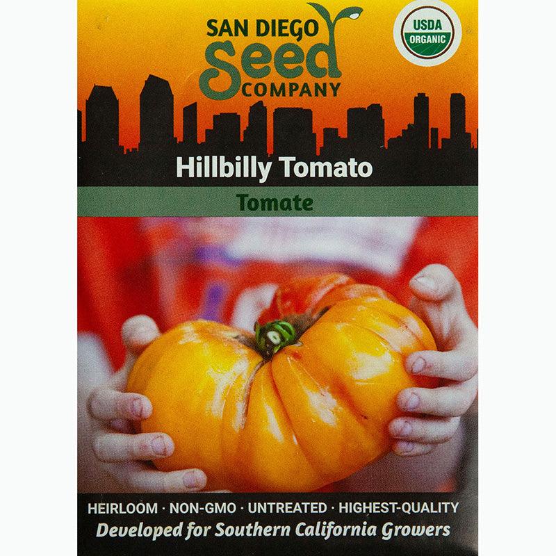 Hillbilly Tomato Seeds (Organic) San Diego Seed Company