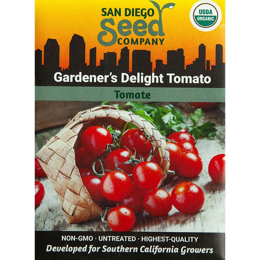 Gardener's Delight Tomato Seeds (Organic) San Diego Seed Company