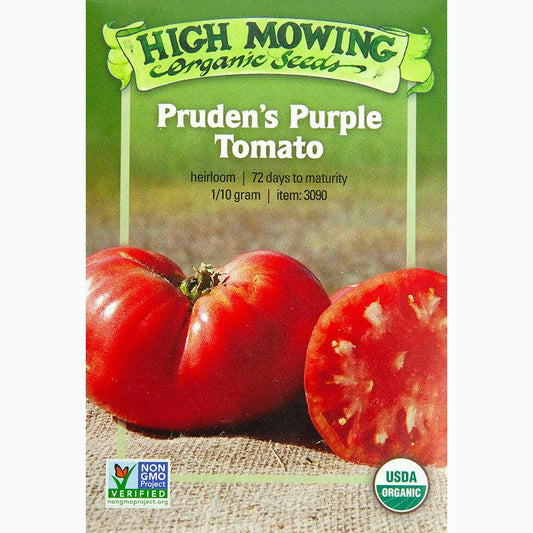 Prudens Purple Tomato Seeds (Organic) High Mowing Seeds