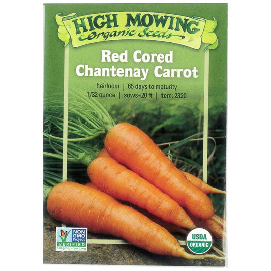 Chantenay Carrot (Organic) High Mowing Seeds