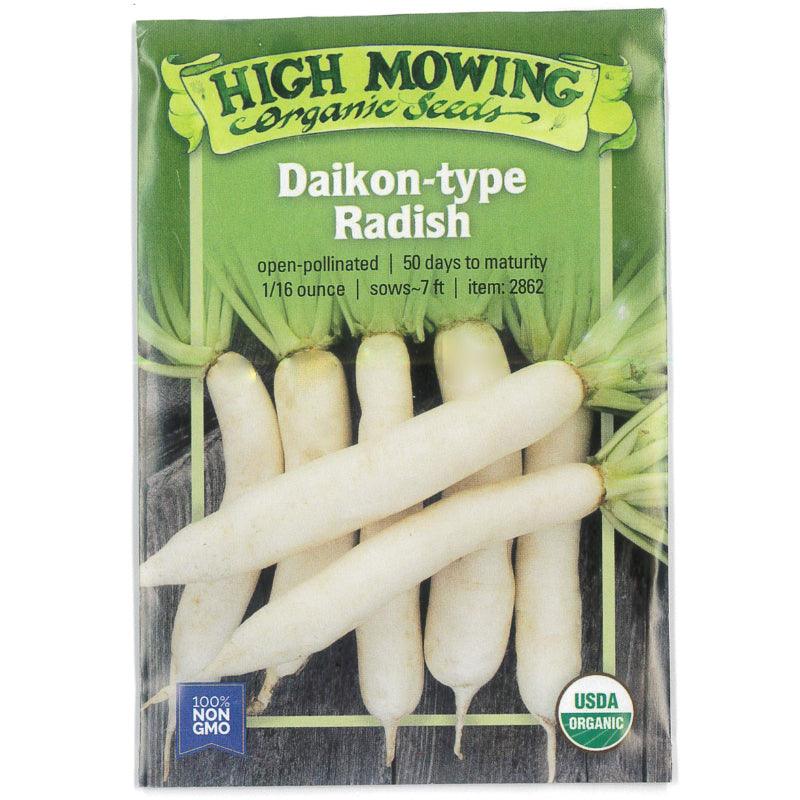 Daikon Radish (Organic) High Mowing Seeds