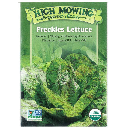 Freckles Lettuce (Organic) High Mowing Seeds