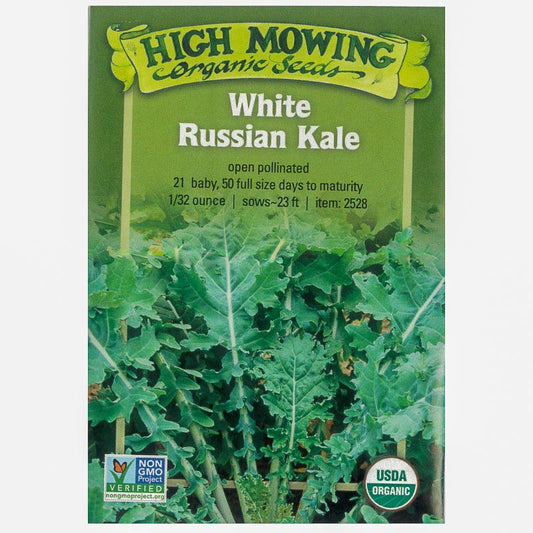 White Russian Kale (Organic) High Mowing Seeds