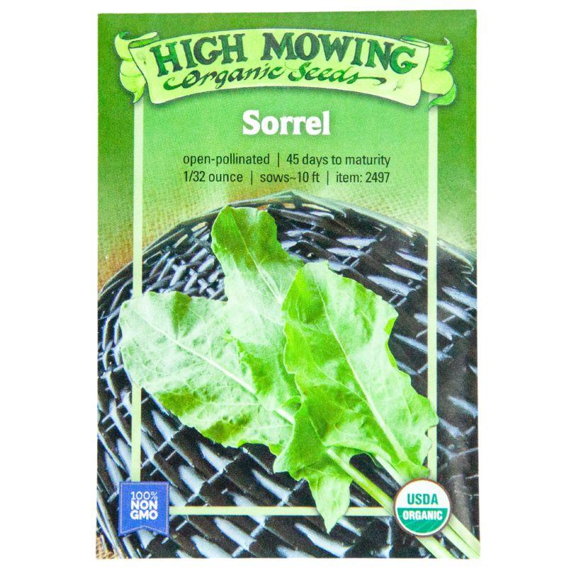 garden sorrel seeds Organic Sorrel Seeds (High Mowing) – Grow Organic
