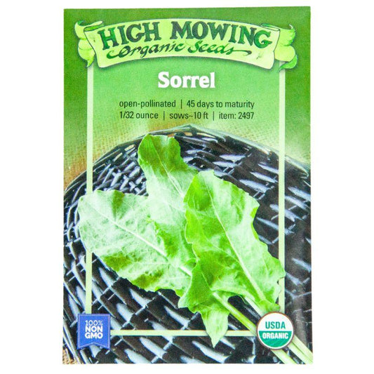 Sorrel (Organic) High Mowing Seeds