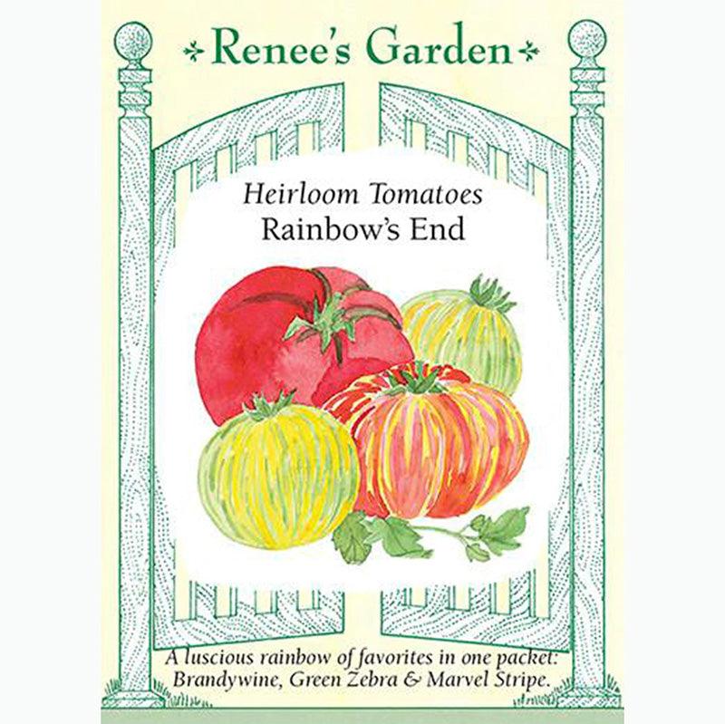 Rainbow's End Heirloom Tomato Seeds Renee's Garden