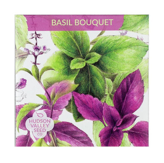 Basil Bouquet Art Pack Hudson Valley Seed Company