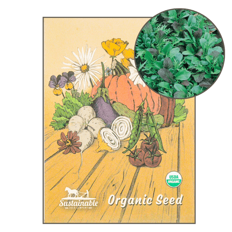 Mesclun Mix Greens (Organic) True Leaf Market
