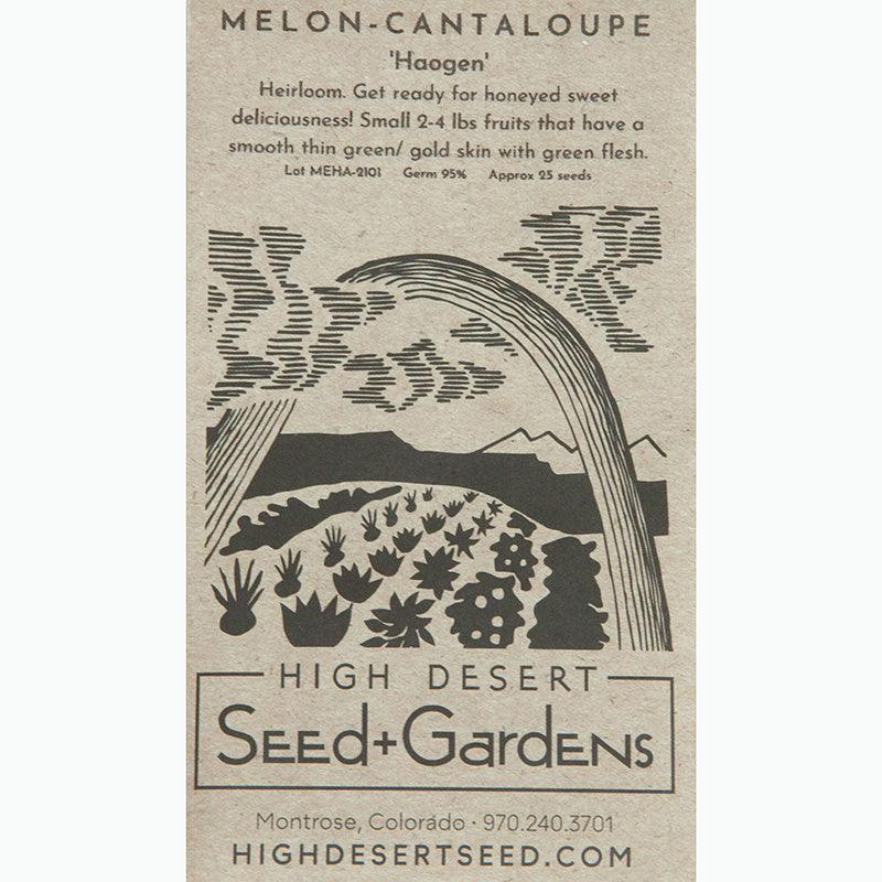 Ha'Ogen Melon Seeds High Desert Seed and Gardens