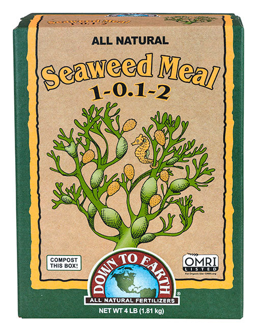 Organic Seaweed Meal 4lb 1-.1-2 Grow Organic