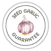 Seed Garlic Guarantee trust badge