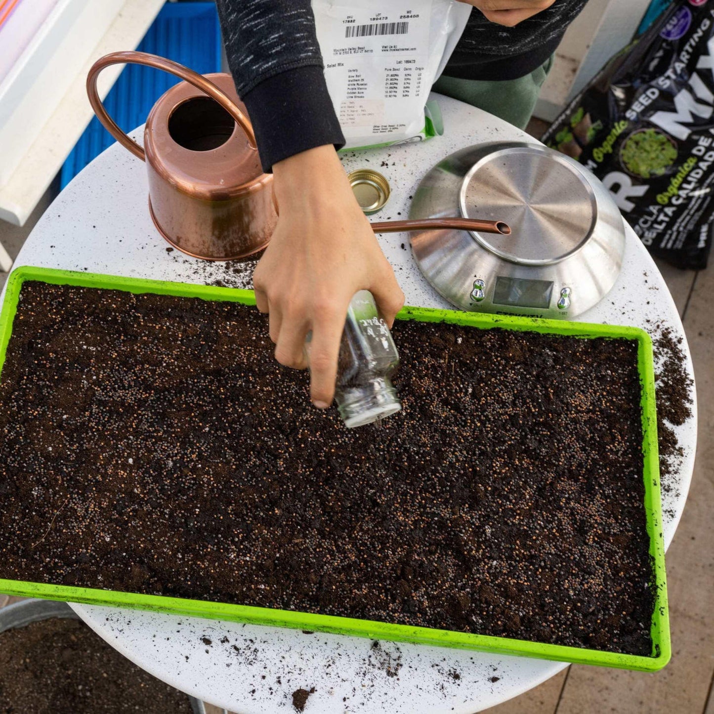 1020 Microgreen Trays Shallow Extra Strength Bootstrap Farmer