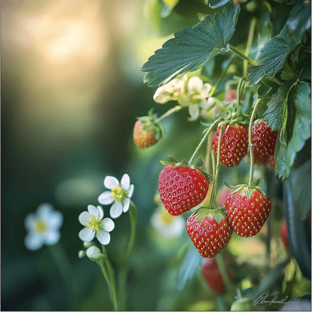 Sequoia Strawberry Plants (Bundle of Approximately 25) Grow Organic