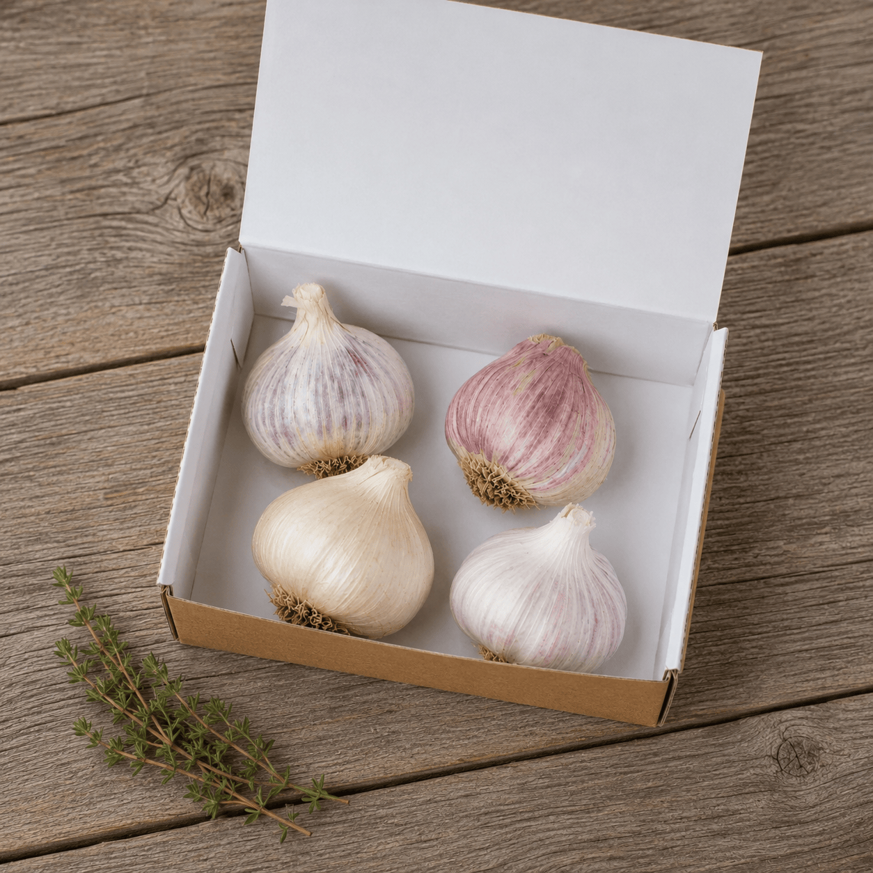 Gourmet Softneck Garlic Sampler Set Grow Organic