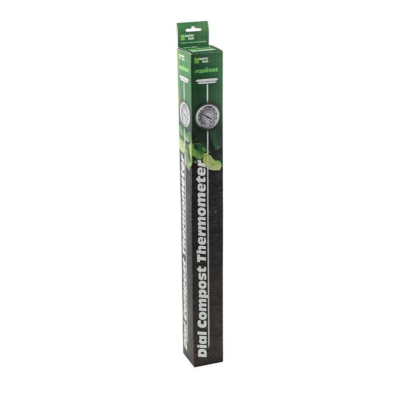 Rapitest Dial Compost Thermometer 19" Grow Organic