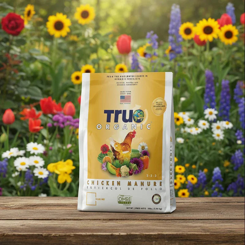 chicken fertilizer for plants True Organic