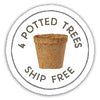 Potted tree discount trust badge