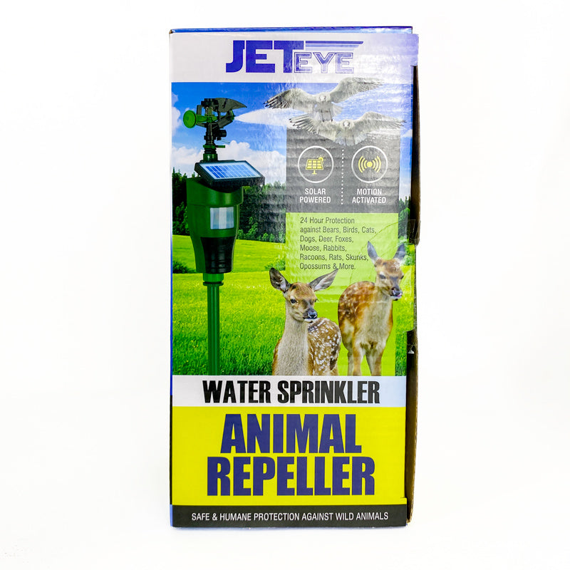 Enviro JetEye Water Solar-Powered Motion-Activated Sprinkler Grow Organic