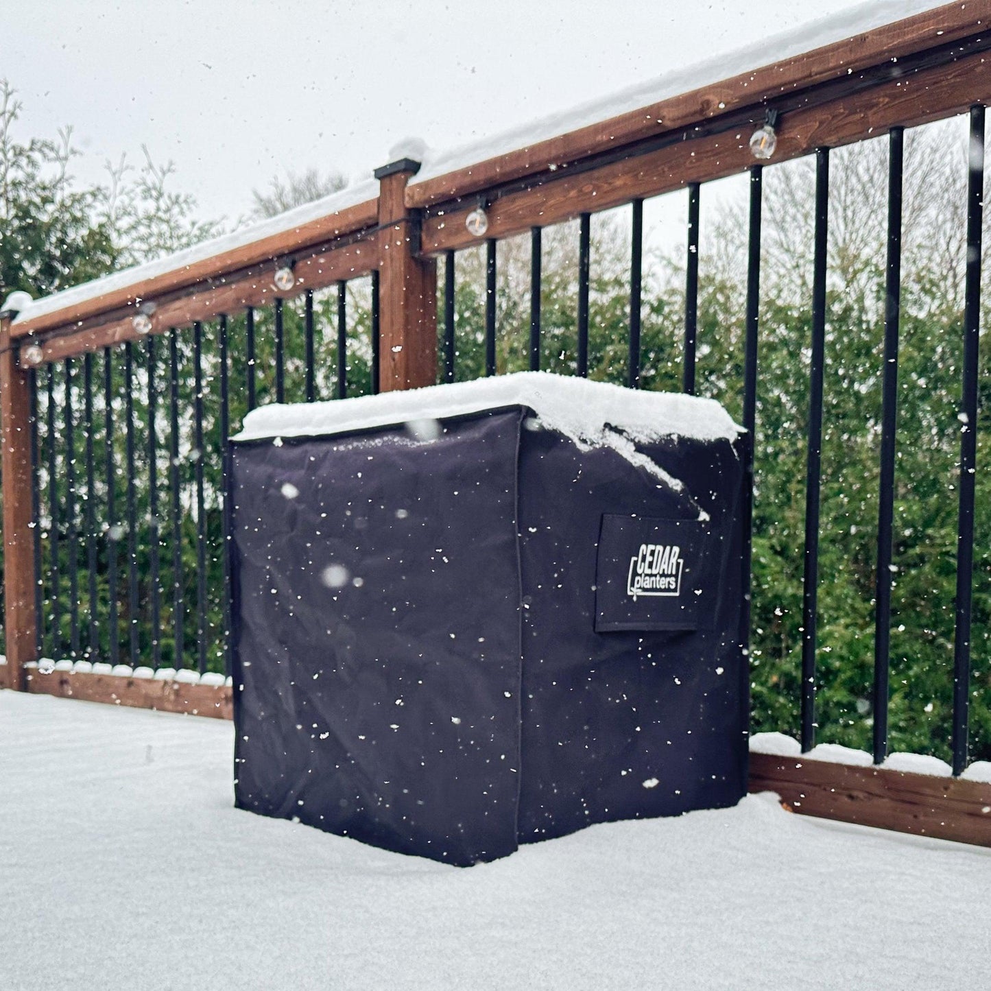 Winter Covers for 24" Tall Planter Boxes Cedar Planters