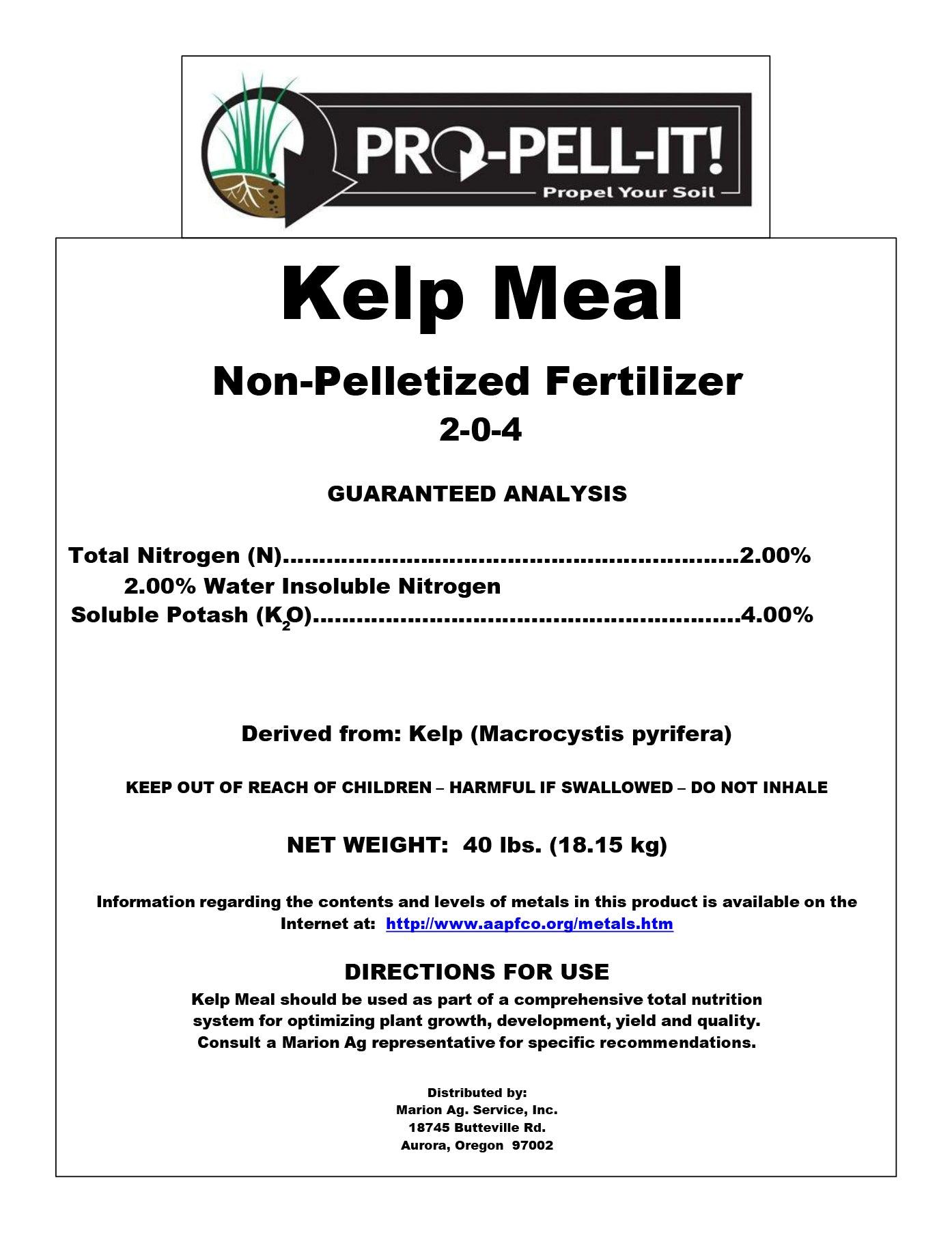 Kelp Meal 2-0-4 (40 lb) Marion Ag