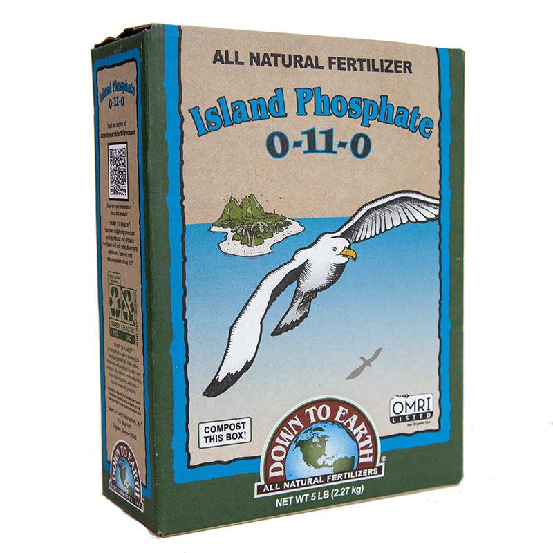 Island Phosphate Hi P 0-11-0 (5 lb Box) Down to Earth