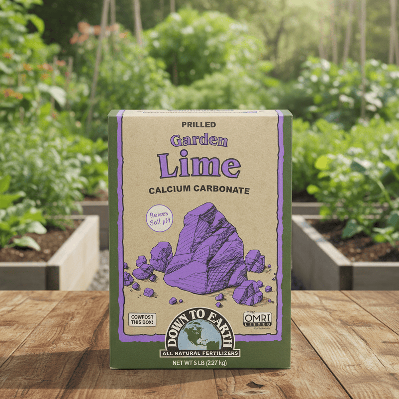 calcium plant fertilizer Garden Lime Prilled (5 lb box)
