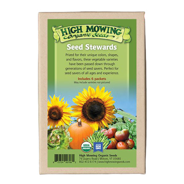 Organic Seed Stewards 6 Packets High Mowing Seeds