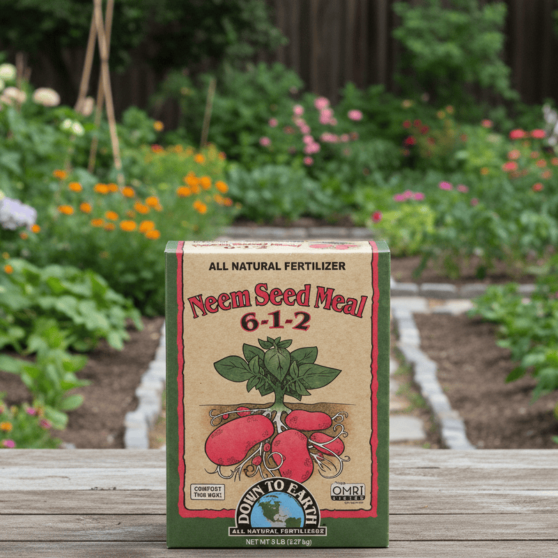 Neem Seed Meal 6-1-2 (5 lb Box)