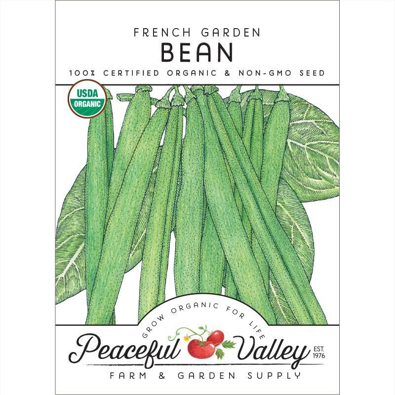 garden beans seeds French Garden Bean Seeds (Organic)