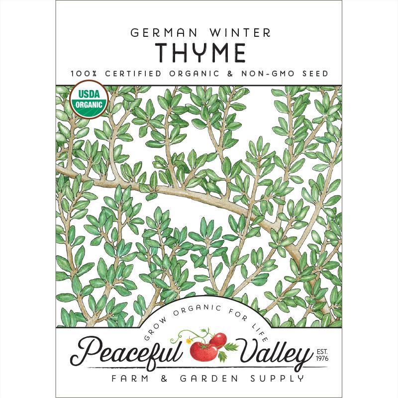 Thyme, German Winter (Organic) Peaceful Valley