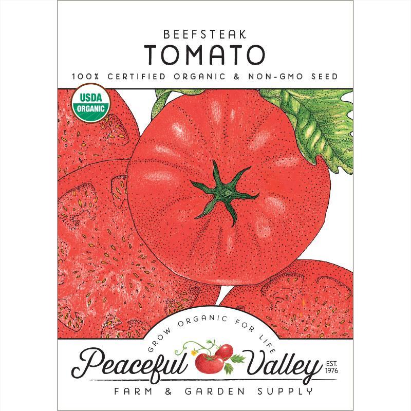 Beefsteak Tomato Seeds (Organic) Peaceful Valley
