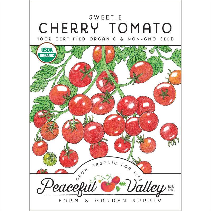 Sweetie Tomato Seeds (Organic) Peaceful Valley