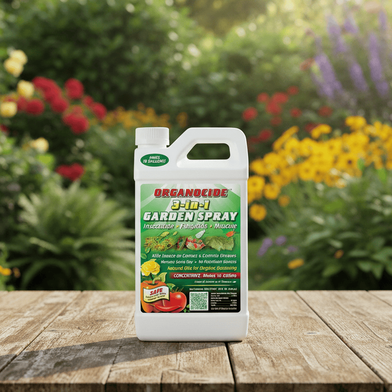 Buy Organocide 3-in-1 Garden Spray  All-Natural Organocide for Your Plants   Grow Organic
