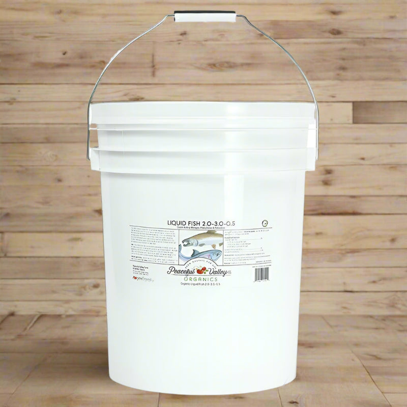 Peaceful Valley Organic Liquid Fish 2-3-0.5 5 Gallon Grow Organic