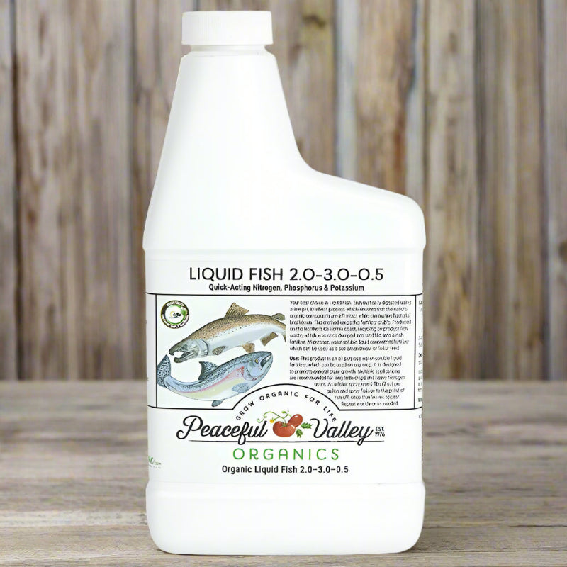 Peaceful Valley Organic Liquid Fish 2-3-0.5 Pint Grow Organic