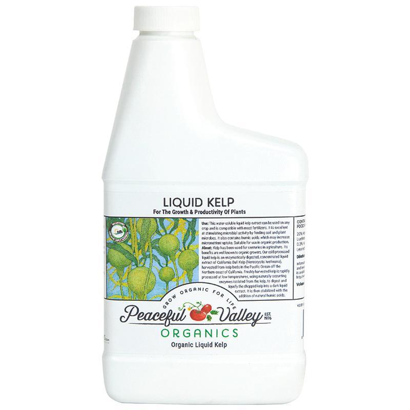 Peaceful Valley Organic Liquid Kelp Pint Peaceful Valley