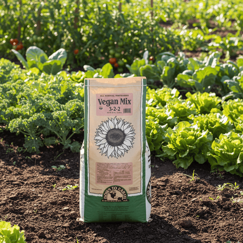 Vegan Mix Fertilizer 3-2-2 (25 lb Bag)
