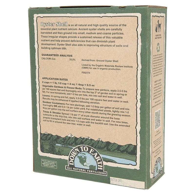 Oyster Shell Flour (5 lb Box) Down to Earth