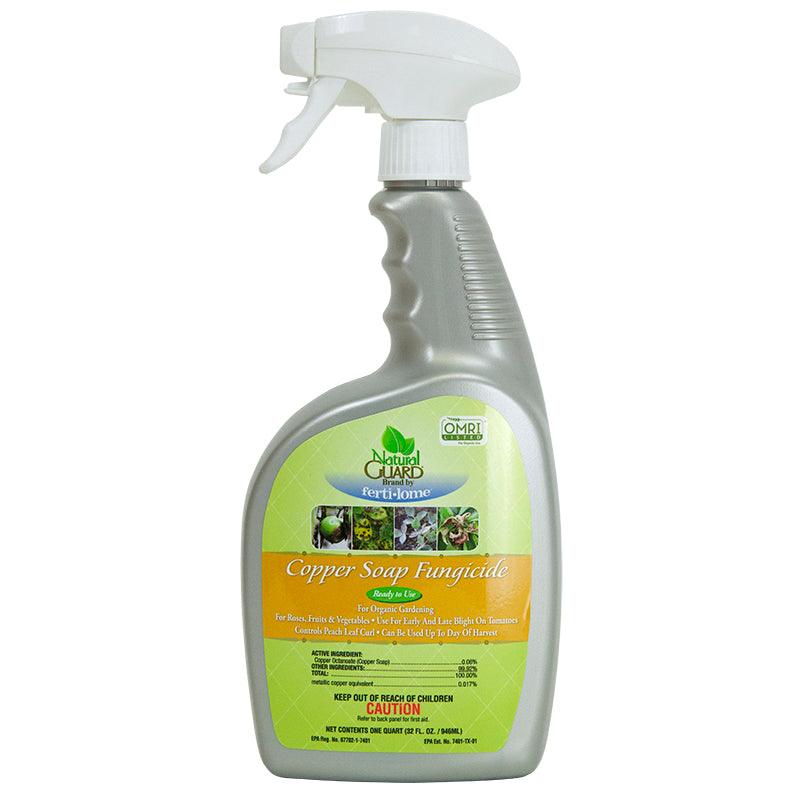 Natural Guard Copper Soap Liquid Fungicide RTU (Qt) Grow Organic