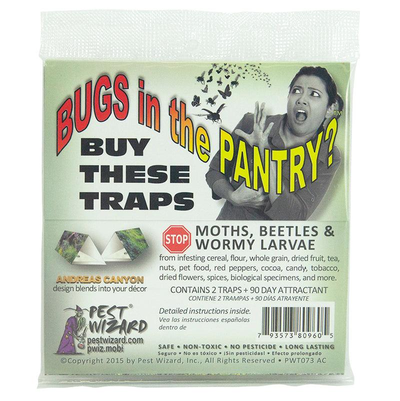 Pest Wizard BUGS in the PANTRY 2-Pack Andreas Canyon Pest Wizard